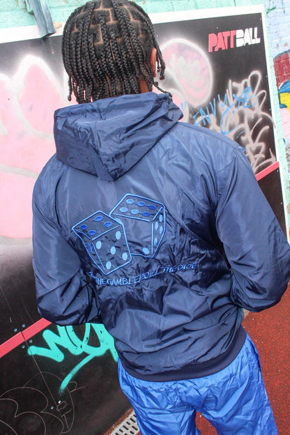 Navy Blue Windbreaker