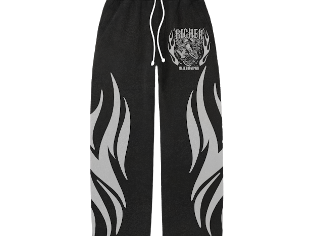 BLACK ROSE BOTTOMS (FLARED)