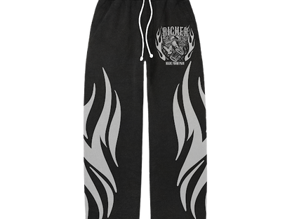 BLACK ROSE BOTTOMS (FLARED)