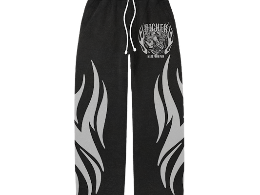 BLACK ROSE BOTTOMS (FLARED)